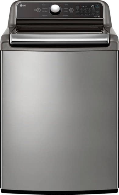 LG *LG WT7400CV 5.5 Cu. Ft. Smart Top Load Washer with TurboWash3D - Graphite steel