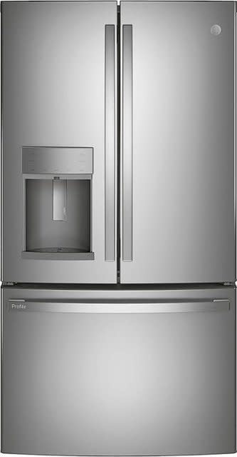 GE *PFE28KYNFS  Profile - 27.7 Cu. Ft. French-Door Refrigerator with Hands-Free AutoFill - Stainless Steel