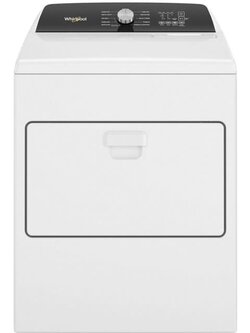 Whirlpool *WED5010LW   7 Cu. Ft. Electric Dryer with Moisture Sensing - White