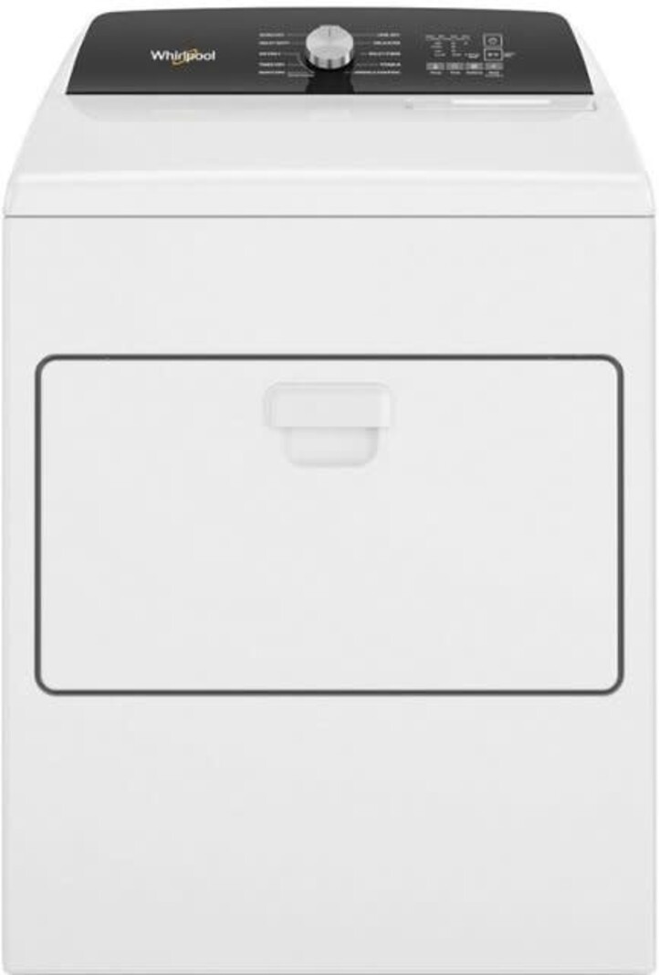 Whirlpool *WED5010LW   7 Cu. Ft. Electric Dryer with Moisture Sensing - White