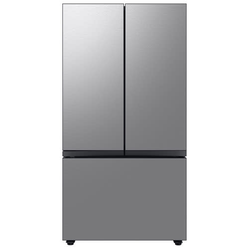 Samsung *RF24BB6600QL  Bespoke 24-cu ft Counter-depth French Door Refrigerator with Dual Ice Maker and Door within Door (Stainless Steel- All Panels) ENERGY STAR