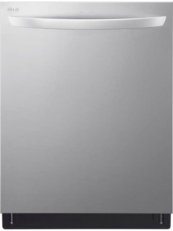 LG *LDTS5552S 24" Top Control Smart Built-In Stainless Steel Tub Dishwasher with 3rd Rack, QuadWash and 46dba - Stainless steel