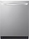 LG *LDTS5552S 24" Top Control Smart Built-In Stainless Steel Tub Dishwasher with 3rd Rack, QuadWash and 46dba - Stainless steel