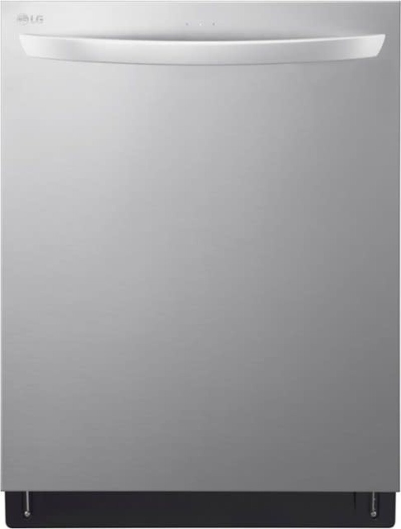 LG *LDTS5552S 24" Top Control Smart Built-In Stainless Steel Tub Dishwasher with 3rd Rack, QuadWash and 46dba - Stainless steel
