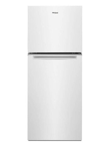 Whirlpool *WRT112CZJW 11.6 cu. ft. Top Freezer Refrigerator in White, Counter Depth