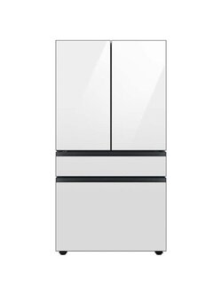 Samsung *RF29BB860012 Bespoke 29 cu. ft 4-Door French Door Refrigerator with Beverage Center - White glass