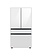 Samsung *RF29BB860012 Bespoke 29 cu. ft 4-Door French Door Refrigerator with Beverage Center - White glass