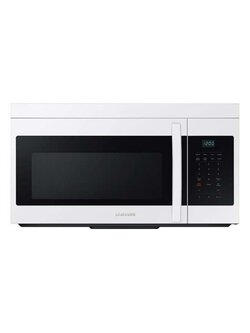 Samsung *ME16A4021AW  1.6-cu ft 1000-Watt Over-the-Range Microwave (White)