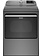 Maytag *MED6230HC  7.4 cu. ft. 240-Volt Metallic Slate Smart Capable Electric Dryer with Hamper Door and Advanced Moisture Sensing