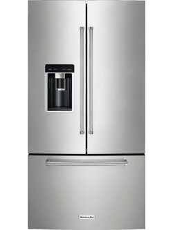 Kitchenaid *KRFC704FPS  -23.8 cu. ft. French Door Refrigerator in PrintShield Stainless Steel, Counter Depth 1.8k