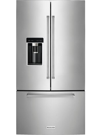Kitchenaid *KRFC704FPS  -23.8 cu. ft. French Door Refrigerator in PrintShield Stainless Steel, Counter Depth 1.8k