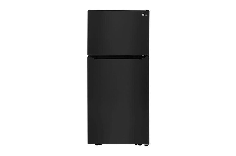 LG *LTCS20020B   30 in. 20 cu. ft. Top Freezer Refrigerator in Black with Reversible Door