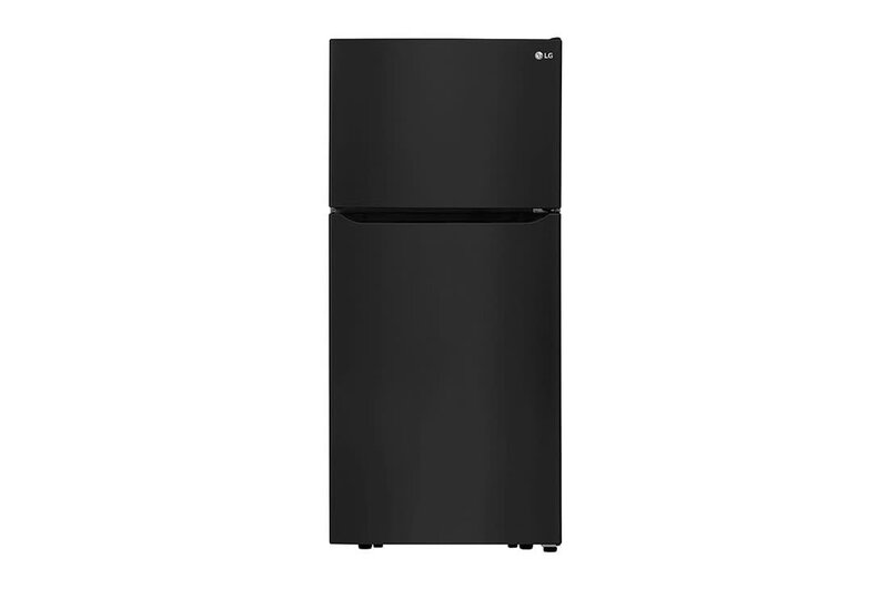 LG *LG LTCS20020B   30 in. 20 cu. ft. Top Freezer Refrigerator in Black with Reversible Door