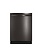 GE *PDT715SBNTS  Profile 24 in. Black Stainless Steel Top Control Built-In Tall Tub Dishwasher with 3rd Rack and 45 dBA