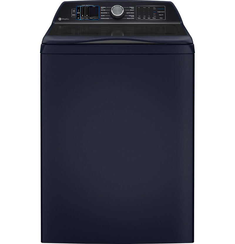 GE *PTW900BPTRS   Profile™ 5.4 cu. ft. Capacity Washer with Smarter Wash Technology and FlexDispense™
