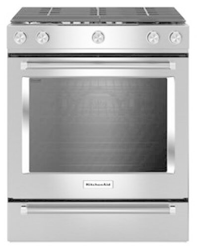 Kitchenaid *KSGG700ESS   5.8 cu. ft. Slide-In Gas Range with Self-Cleaning Convection Oven in Stainless Steel