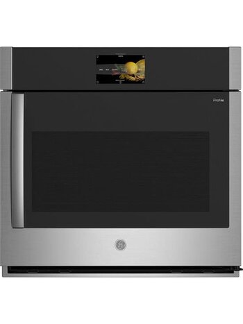 GE *PTS700RSNSS  Profile - 30" Built-In Single Electric Convection Wall Oven with Right-Hand Side-Swing Door - Stainless steel