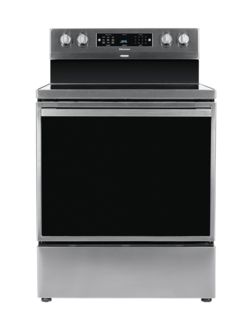 Hisense *HBE3501CPS  30-in Smooth Surface 5 Elements 5.8-cu ft Self-Cleaning Air Fry Convection Oven Freestanding Electric Range (Stainless Steel)