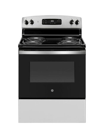GE *JBS360RTSS   5.0 Cu. Ft. Freestanding Electric Range - Stainless steel