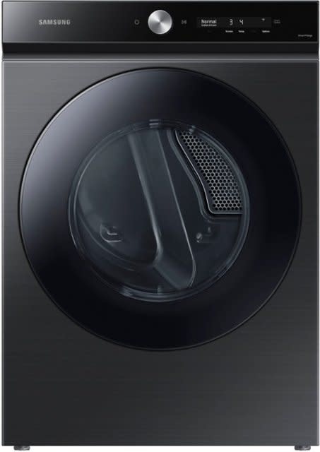 Samsung *DVE53BB8700VA  Bespoke 7.6 cu. ft. Ultra Capacity Electric Dryer with Super Speed Dry and AI Smart Dial - Brushed black