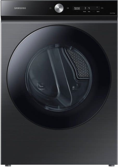 Samsung *Samsung DVE53BB8700VA  Bespoke 7.6 cu. ft. Ultra Capacity Electric Dryer with Super Speed Dry and AI Smart Dial - Brushed black