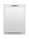 Hotpoint *HDF330PGRWW   Front Control 24-in Built-In Dishwasher (White), 60-dBA