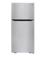 LG *LG  LTCS20030S  30 in. 20.2 cu. ft. Top Freezer Refrigerator with LED Lighting in Stainless Steel