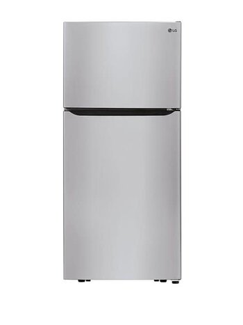 LG *LTCS20030S  30 in. 20.2 cu. ft. Top Freezer Refrigerator with LED Lighting in Stainless Steel