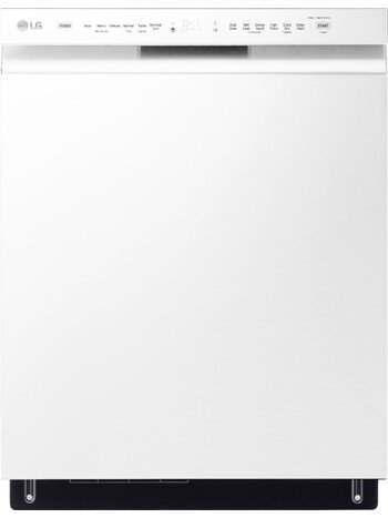 LG *LG LDFN4542W  QuadWash Front Control 24-in Built-In Dishwasher (White) ENERGY STAR, 48-dBA