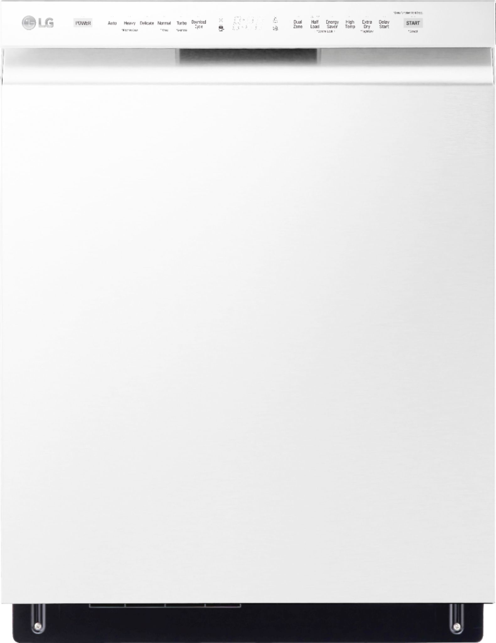 LG *LG LDFN4542W  QuadWash Front Control 24-in Built-In Dishwasher (White) ENERGY STAR, 48-dBA