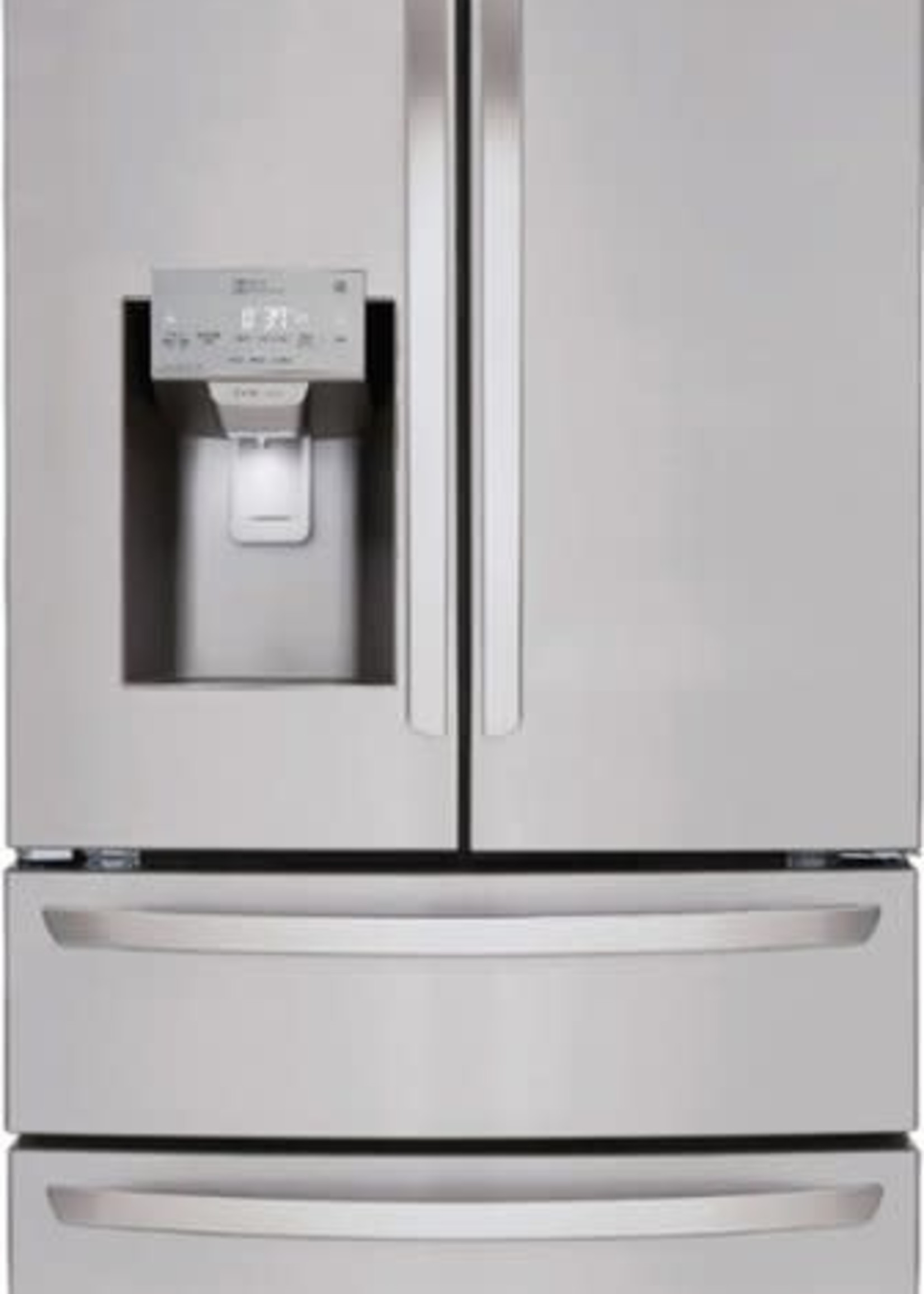 LG *LG  LMXS28626S  27.8 cu. ft. 4 Door French Door Smart Refrigerator with 2 Freezer Drawers and Wi-Fi Enabled in Stainless Steel