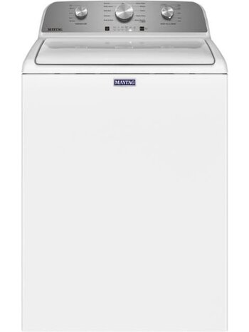 Maytag *Maytag MVW4505MW  4.5-cu ft High Efficiency Agitator Top-Load Washer (White)