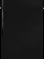 GE *GE GIE18DTNDBB  17.5-cu ft Top-Freezer Refrigerator with Ice Maker (Black) ENERGY STAR