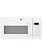 GE *JVM6175DKWW 1.7-cu ft 1000-Watt Over-the-Range Microwave with Sensor Cooking (White)
