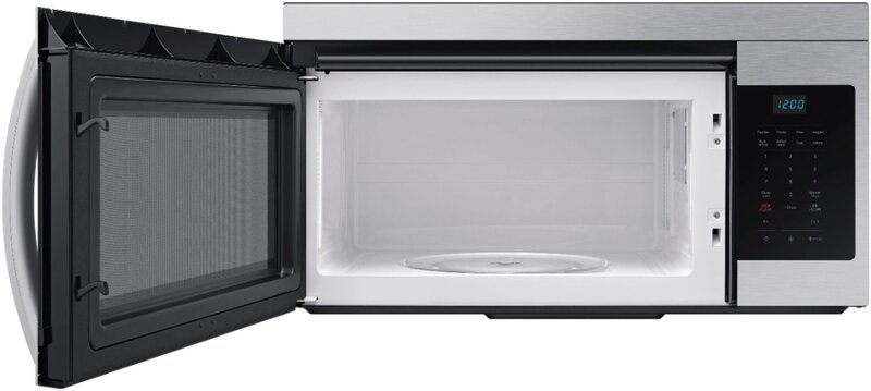 Samsung *Samsung MMV1175JZ 1.6 cu. ft. Over-the-Range Microwave with Auto Cook - Stainless steel