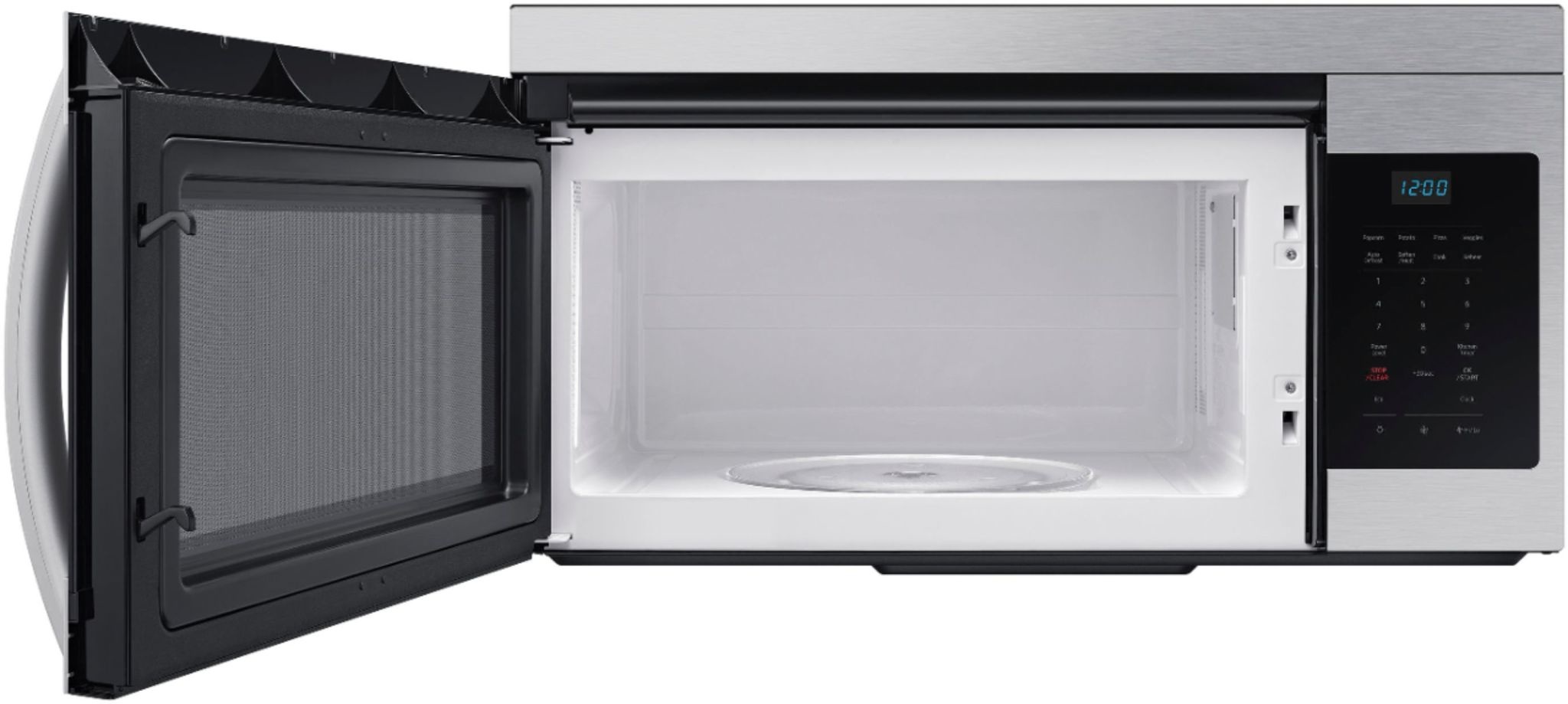 Samsung ME16A4021AS (NIB) 1.6 cu. ft. Over-the-Range Microwave with Auto Cook - Stainless steel