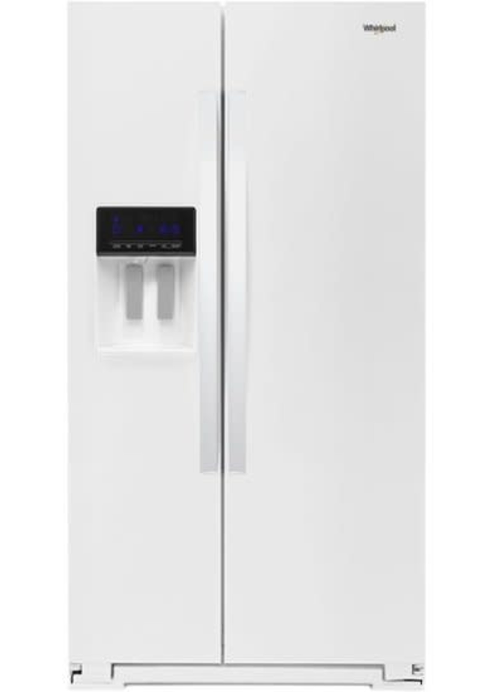 Whirlpool *Whirlpool   WRS571CIHW 20.6 Cu. Ft. Side-by-Side Counter-Depth Refrigerator - White