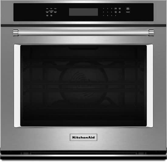 Kitchenaid *KOSE500ESS  30 in. Single Electric Wall Oven Self-Cleaning with Convection in Stainless Steel