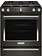 Kitchenaid *Kitchenaid KSGG700EBS 5.8 cu. ft. Slide-In Gas Range in PrintShield Black Stainless