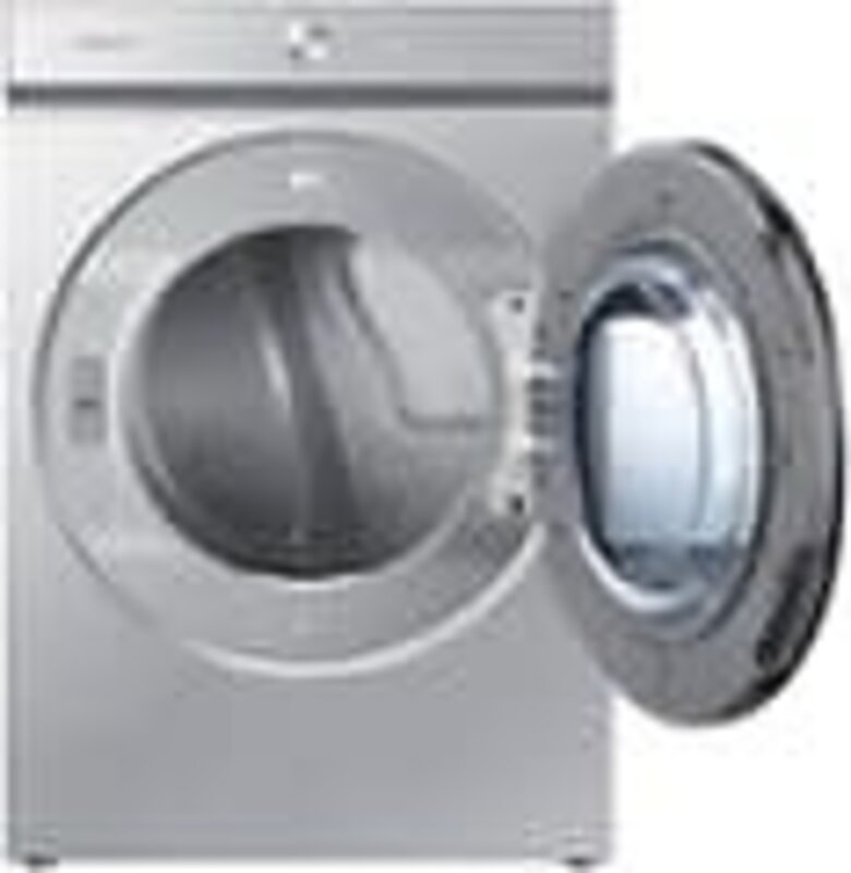 Samsung *Samsung  DVE53BB8700T Bespoke 7.6 cu. ft. Ultra Capacity Electric Dryer with Super Speed Dry and AI Smart Dial in Silver Steel