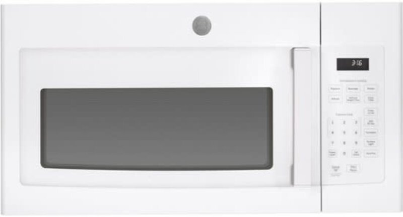 GE *JVM3160DFWW 1.6 Cu. Ft. Over-the-Range Microwave - White