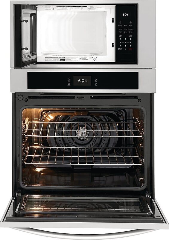 Frigidaire *FCWM3027AS  30 in. Electric Wall Oven with Built-In Microwave with Fan Convection in Stainless Steel
