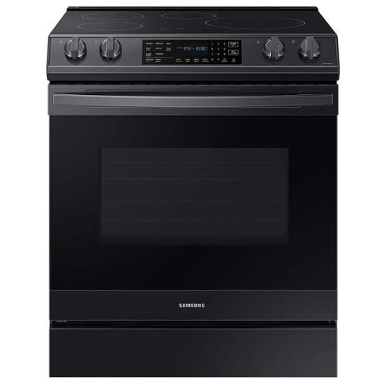 Samsung *Samsung  NE63B8611SG    6.3 cu. ft. Smart Instant Heat Slide-in Induction Range with Air Fry & Convection+ - Black Stainless steel