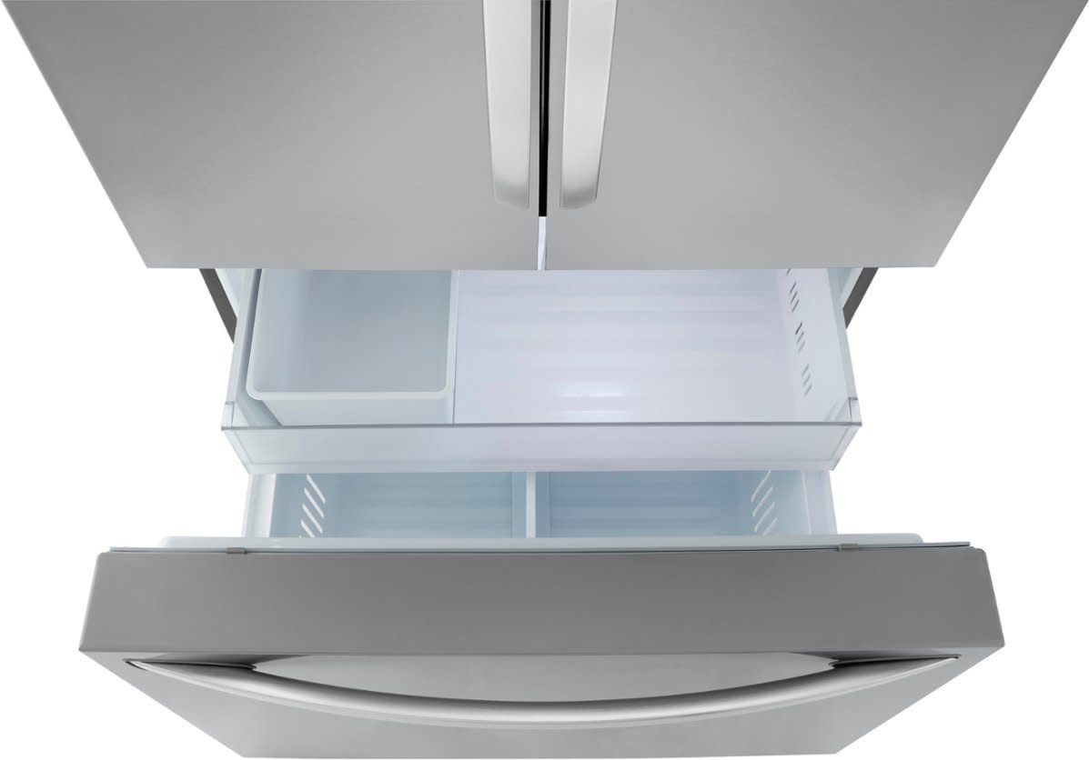 LG *LRFLC2706S  27 cu. ft. Smart Counter-Depth MAX French Door Refrigerator with Internal Water Dispenser in PrintProof Stainless Steel