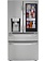 LG LRMVC2306S  22.5 Cu. Ft. 4-Door French Door Counter-Depth Refrigerator with InstaView Door-in-Door and Craft Ice - Stainless steel