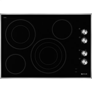 Jenn-air *Jenn-Air JEC3430BS 30 Inch Electric Smoothtop Style Cooktop with 4 Elements, Hot Surface Indicator, ADA Compliant, in Stainless Steel