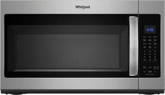 Whirlpool *Whirlpool WMH32519HZ  1.9 cu. ft. Over the Range Microwave in Fingerprint Resistant Stainless Steel with Sensor Cooking