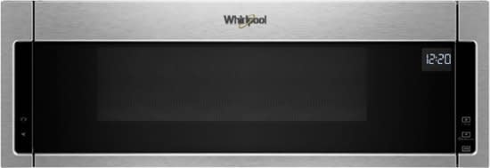 Whirlpool *Whirlpool WML55011HS  1.1 Cu. Ft. Low Profile Over-the-Range Microwave Hood Combination - Stainless steel