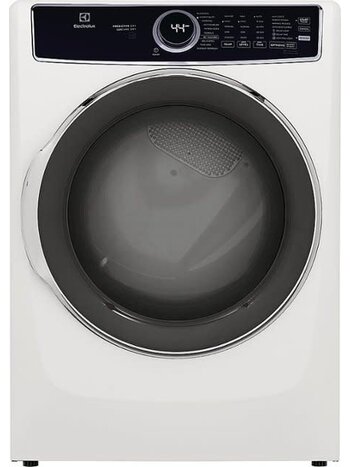 Electrolux *ELFE7537AW 8.0 Cu. Ft. Stackable Electric Dryer with Steam and LuxCare Dry System - White