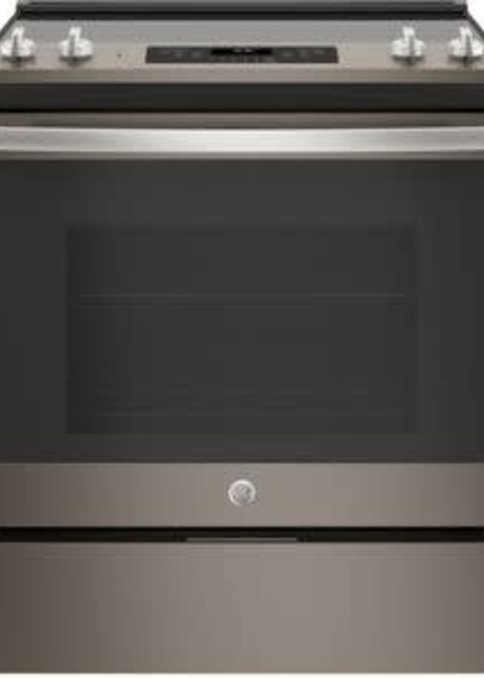 GE *GE  JS645ELES 30 in. 5.3 cu .ft. Slide-In Electric Range with Self-Cleaning Oven in Slate, Fingerprint Resistant